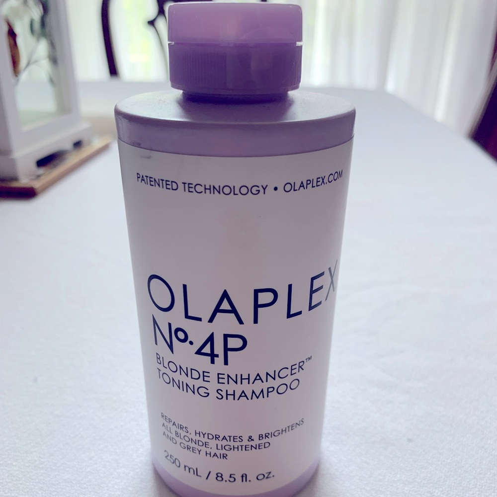 Never opened Olaplex No. 4P Blonde Enhancer toning shampoo!